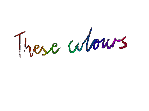 Iona_Christian giphyupload rainbow positive colours Sticker