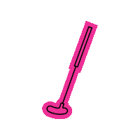 Golf Club Sticker by Cranbrook Art Museum