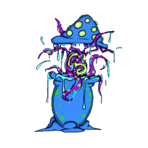 Horror Monster Sticker