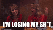 holy crap losing my shit GIF by Chicks on the Right