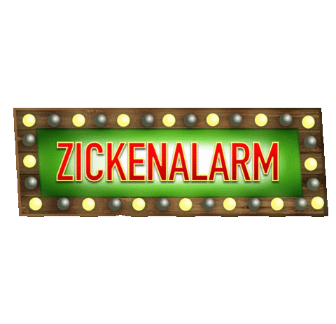 Zicken Alarm Sticker