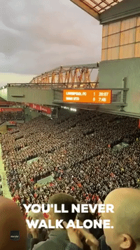 Anfield Crowd Sings for Ronaldo