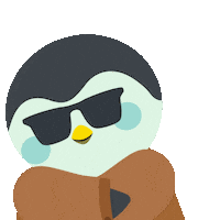 Happy Penguin Sticker by Finch Care