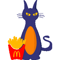 Fanta_korea halloween trick or treat mcdonalds fanta Sticker