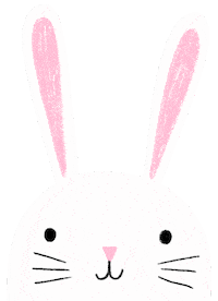 Easter Bunny Sticker