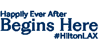 Happily Ever After Sticker by Hilton LAX