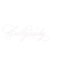 Calligraphy Flourishing Sticker