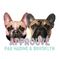 French Bulldog Dog Sticker by THE WOUF