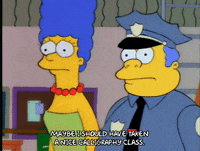 Contemplate Season 4 GIF by The Simpsons