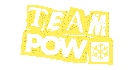 Winter Pow Sticker by Protect Our Winters Switzerland