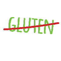 Gluten No Sticker by Tvornica zdrave hrane