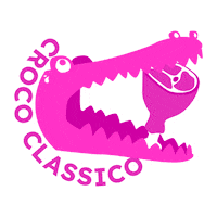 Crocomeal crocodile croco classico jambon Sticker