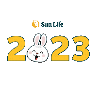 Chinese New Year Rabbit Sticker by Sun Life Malaysia