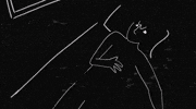 Tired Night GIF by Gabriela Sibilska
