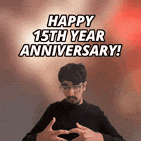 15Th Anniversary GIF
