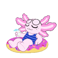 Chilling Swimming Pool Sticker