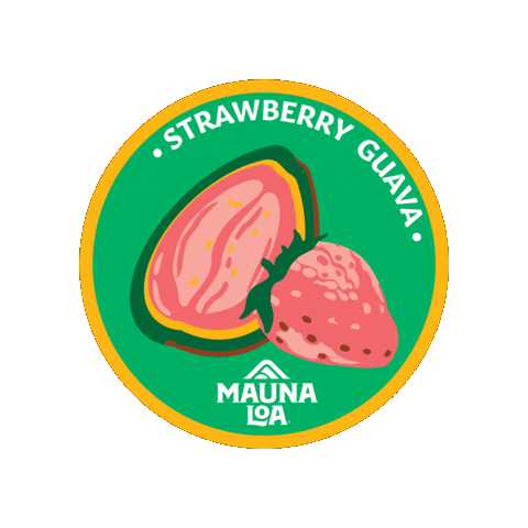 Fruit Hawaii Sticker by Mauna Loa