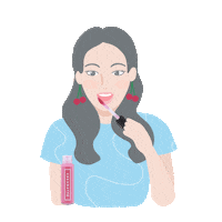 girl lips Sticker by Emina Cosmetics