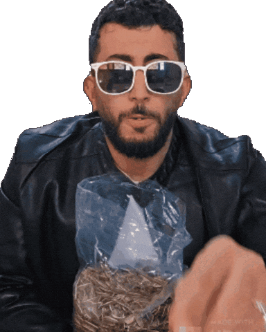 Amused Saudi Sticker