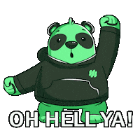 Celebrate Oh Yeah Sticker by SuperVerse