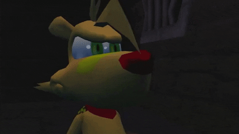 Juice Eyebrow Raise GIF by TY the Tasmanian Tiger