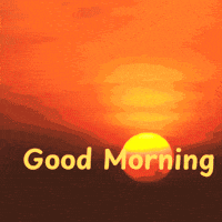 Good Morning Sunrise GIF