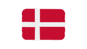 Flag Denmark Sticker by EmojiVid