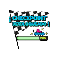 Skate Race Sticker by levelupescuela