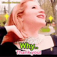 Thanks Thank You GIF by Lillee Jean Trueman