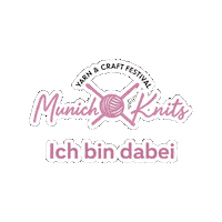 Knitting Festival Sticker by Munich Knits