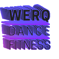 Dance Werk Sticker by WERQ Fitness