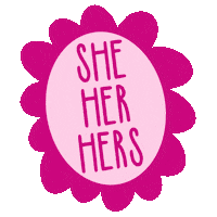 Gender Pronouns Sticker