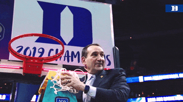 College Basketball Champs GIF by Duke Men's Basketball