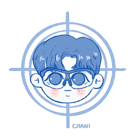 dannimono sf9 chani 차니 다니모노 Sticker