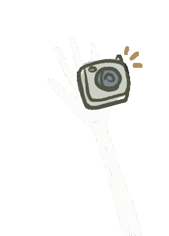 corahlouise art wave hand photography Sticker