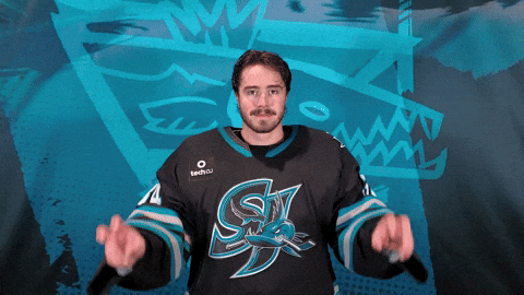 San Jose Hockey GIF by San Jose Barracuda