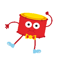 Tamborin groove drummer drum drumming Sticker