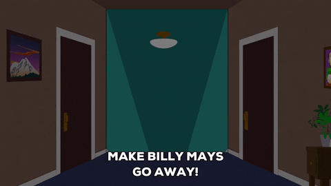 billy mays art GIF by South Park 