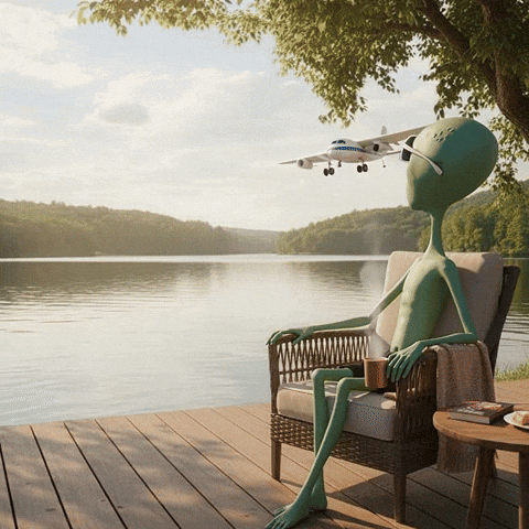 Chill Relax GIF by Lonely Aliens