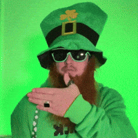 Drink Up St Patricks Day GIF by Luke Westen