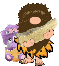 Dinosaur Gnome Sticker