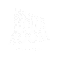 White_Room white room estudio Sticker