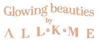 allkme glowing beauties allkme Sticker