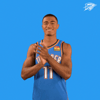 Oklahoma City Clap GIF by OKC Thunder