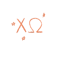 Sorority Chi Omega Sticker