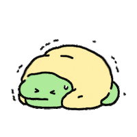 Scared Horror Sticker