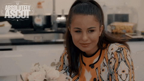 Make Up Reaction GIF by Absolutely Ascot