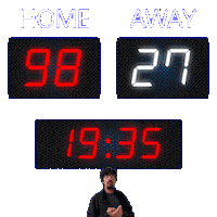 27 Away Sticker