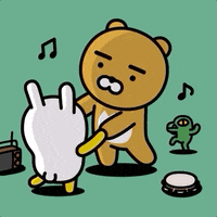 Happy Kakao Friends GIF