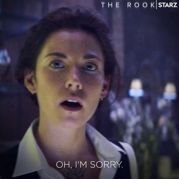Sorry Season 1 GIF by The Rook